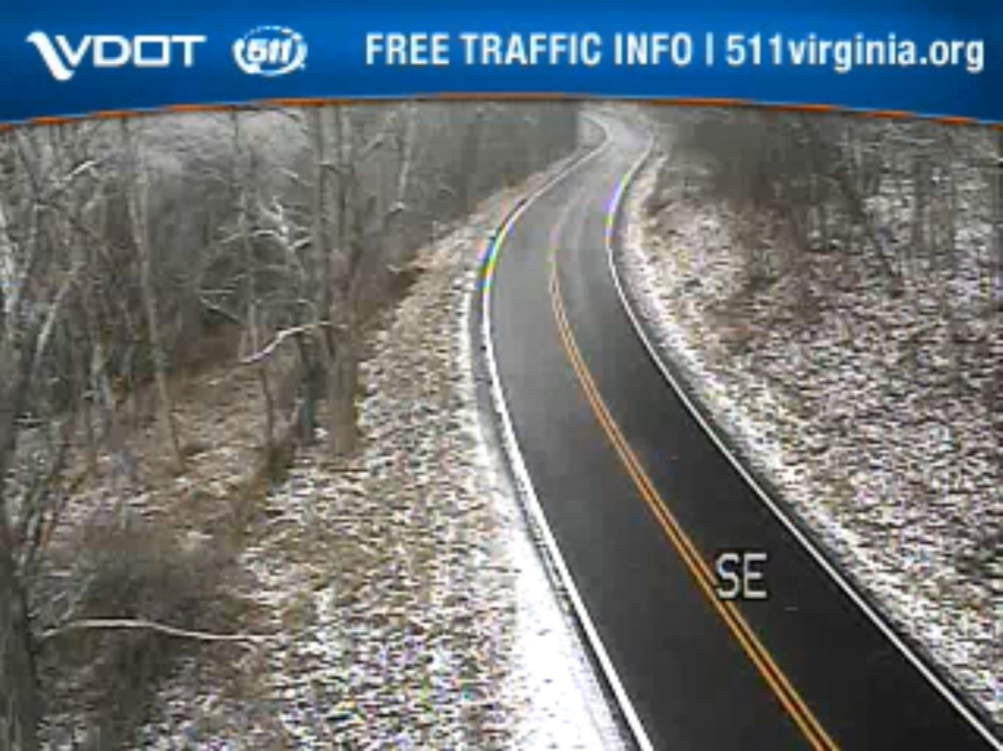 US 250 at Va/WVa border near Snowshoe
